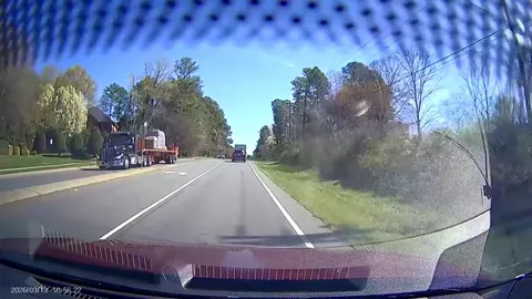 [OC] Recent near-accident my wife experienced.