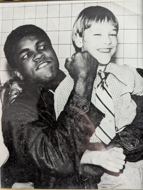 My Dad and Muhammad Ali circa 1980