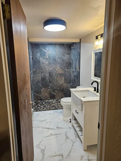 In-laws wanted a new bathroom