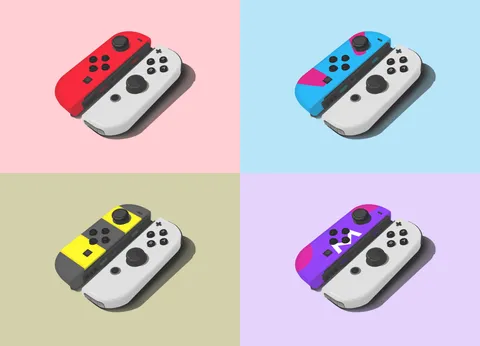 I drew and edited some pokéball themed joycons!