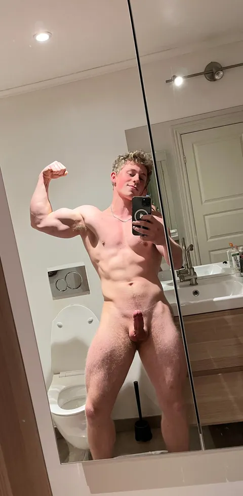 Wyd if you walk in on me posted up like this