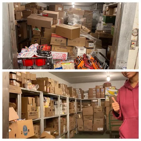 Progress at work. I started in frozen a 2 weeks ago after no one wanted to take the department. Between working the trucks by myself and doing backstock every night. I am starting to get things under control. Not a huge thing but I am really proud of myself so far. Thanks for letting me share.