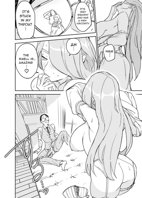 Maid offers to help her young Master!