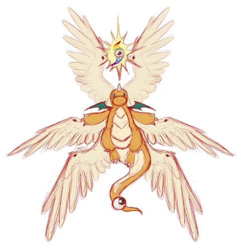 I wanted a biblically accurate Mega-Dragonite