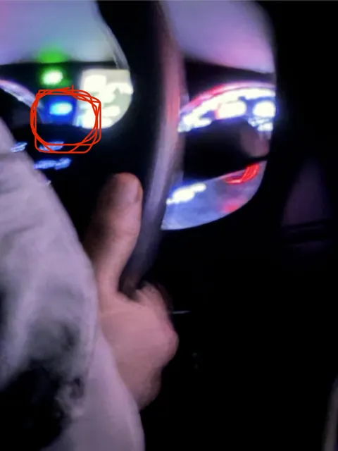 Uber drove with high beams entire time