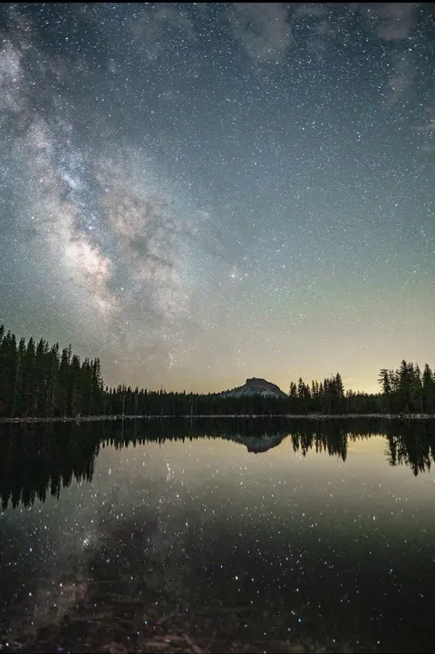 Truckee California time lapse Astro photography