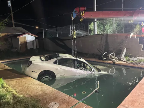 Came Home to a Car in my Pool