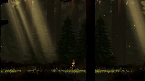 my forest parallax scene