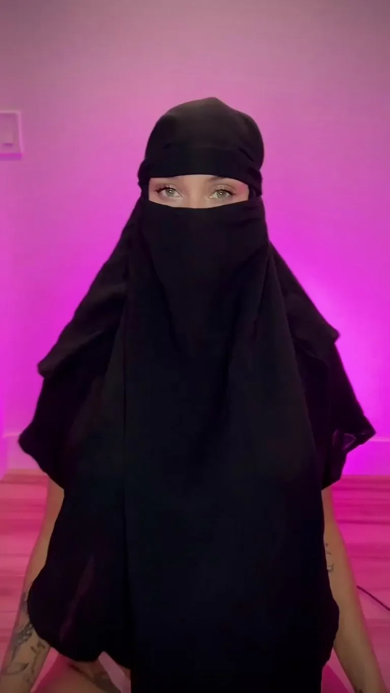 I hope it's not haram if I cum while wearing my hijab