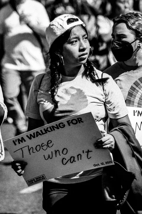 my photos from AIDS WALK LA, today in west hollywood! [OC]