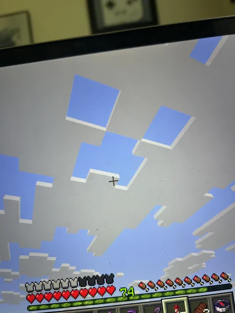 Found this cool cloud pattern!