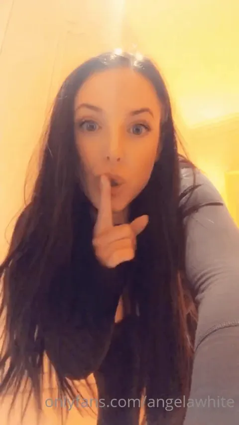 Angela Trys On Lingerie To Get You Hard