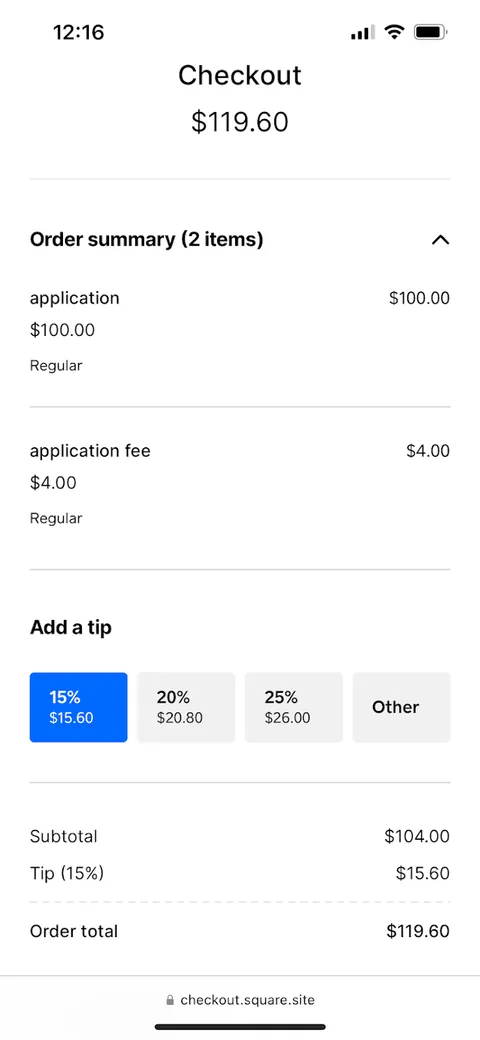Tipping On An Apartment Application?!?!