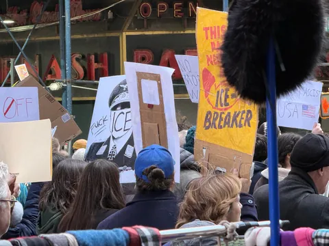 Highlights From NYC’s No Kings Protest—Central Park South to Times Square