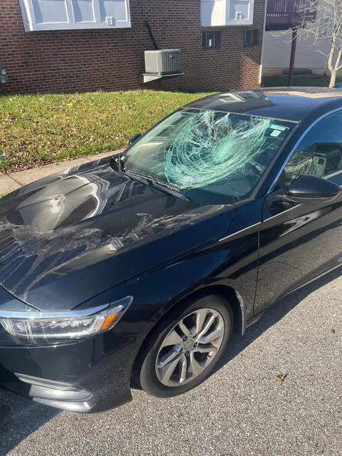 Moved one month ago and left my car parked in my old neighborhood. Only to come back to it like this….