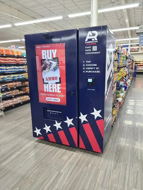 They have ammo vending machines in grocery stores in Texas