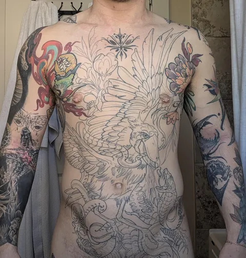 Fay young, Vancouver Canada, The Fall Tattoo