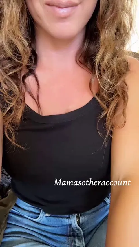 Mom tits can be hidden well