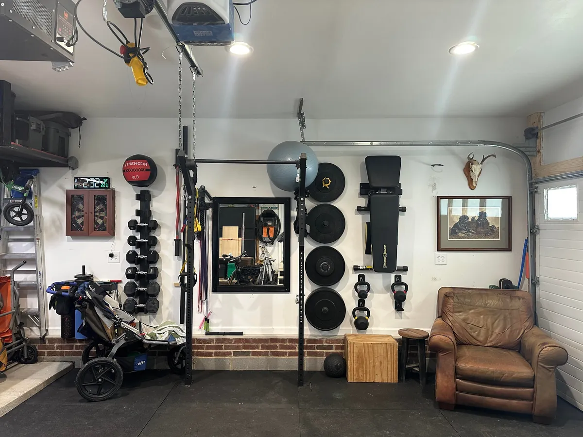 Gym. Woodshop. Man-Cave. Garage.