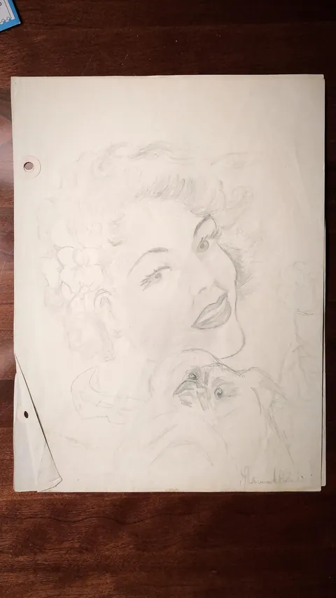 My uncle’s WWII sketchbook