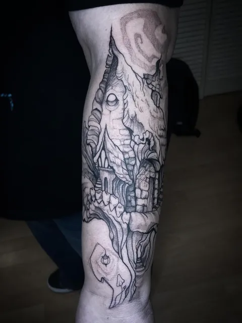 I got to tattoo some super cool projects lately that I wanted to share!