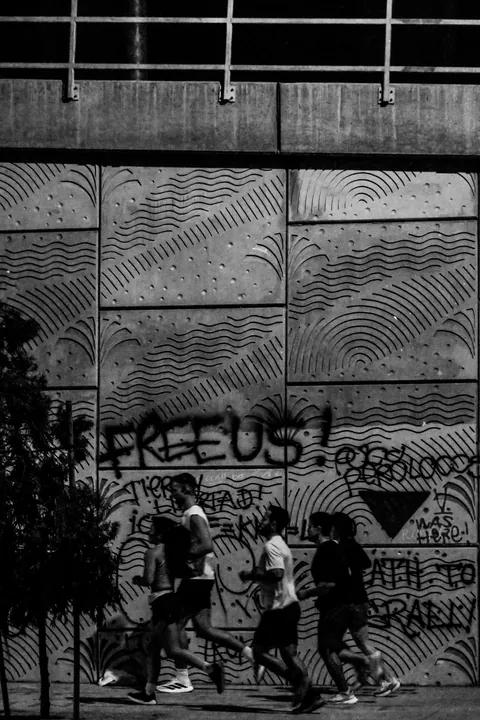 Day 76 of sustained protest in Downtown Los Angeles, where it’s become an everyday part of life