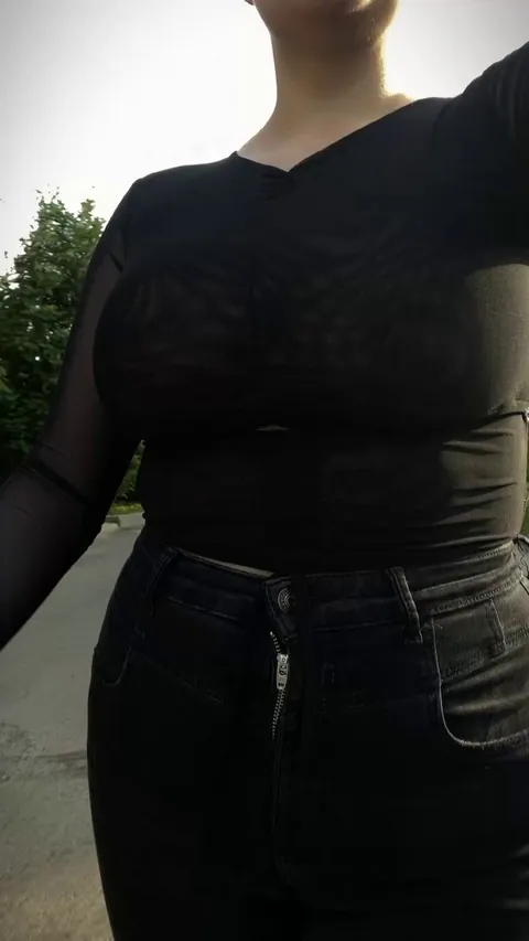 my boobs look much better naked :)