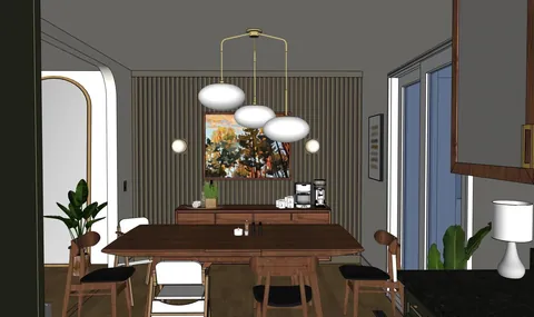 DIY Dining Room Transformation in Our First Home