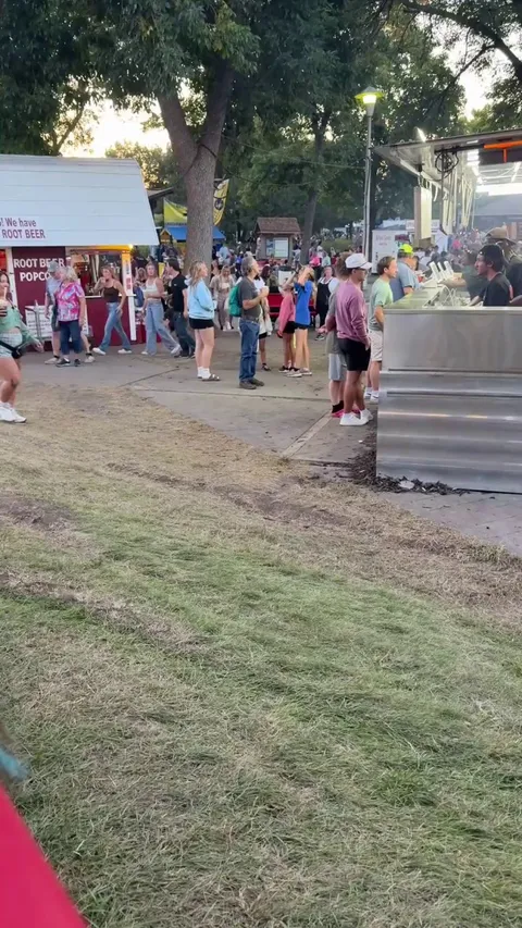 She overheard the worker saying he wanted a root beer float so she brought him one.