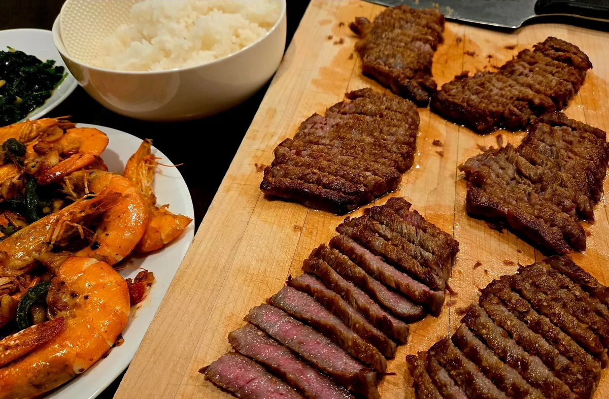 [Homemade] A5 ribeye pup approved