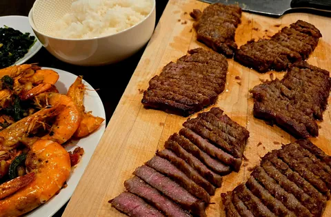 [Homemade] A5 ribeye pup approved