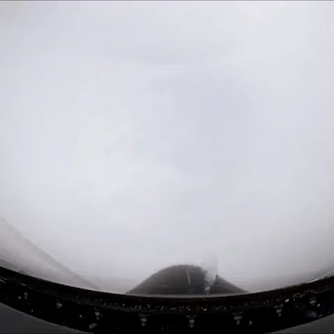 Will we get a similar view if we fly inside a Jupiter storm?