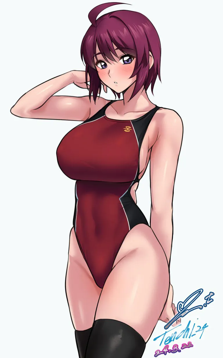 Lunamaria Hawke in ZAFT Themed Swimsuit [Mobile Suit Gundam: Seed Destiny] (Yoo Tenchi)