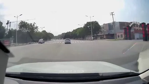 Gas-pipeline rupture from manholes in China makes it look like Artillery landing in unison. 