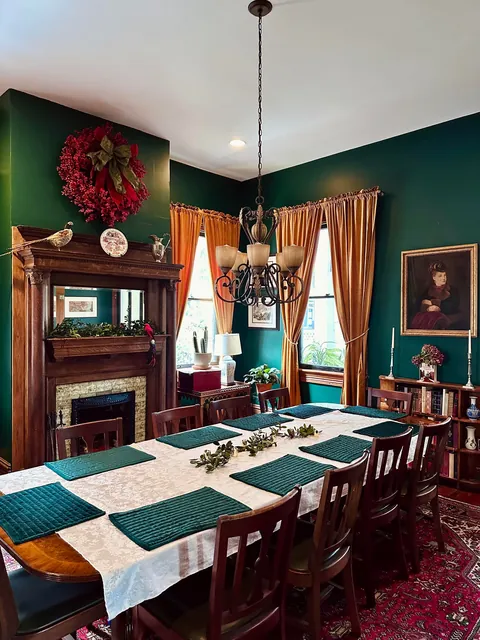 Holiday coziness from our 123 year old home