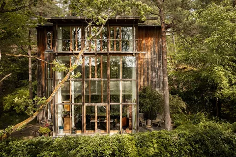 Villa Langlia near Oslo, Norway, by Architect Bjørn Hovstad