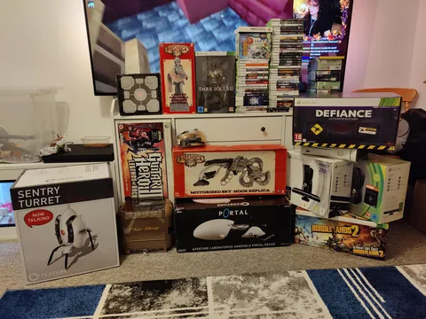 After 10 years in storage, finally got my gaming stuff back