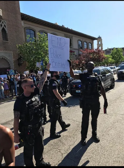 Protest in Kansas City.