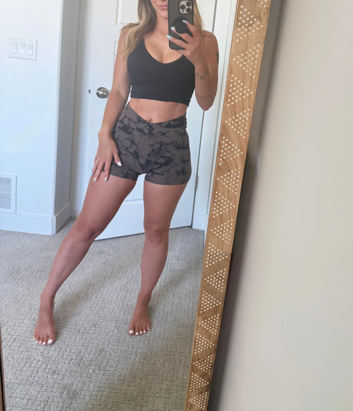 Workout gear hot mom