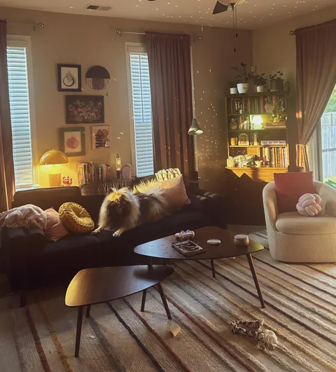 A magic 15 minutes in my living room