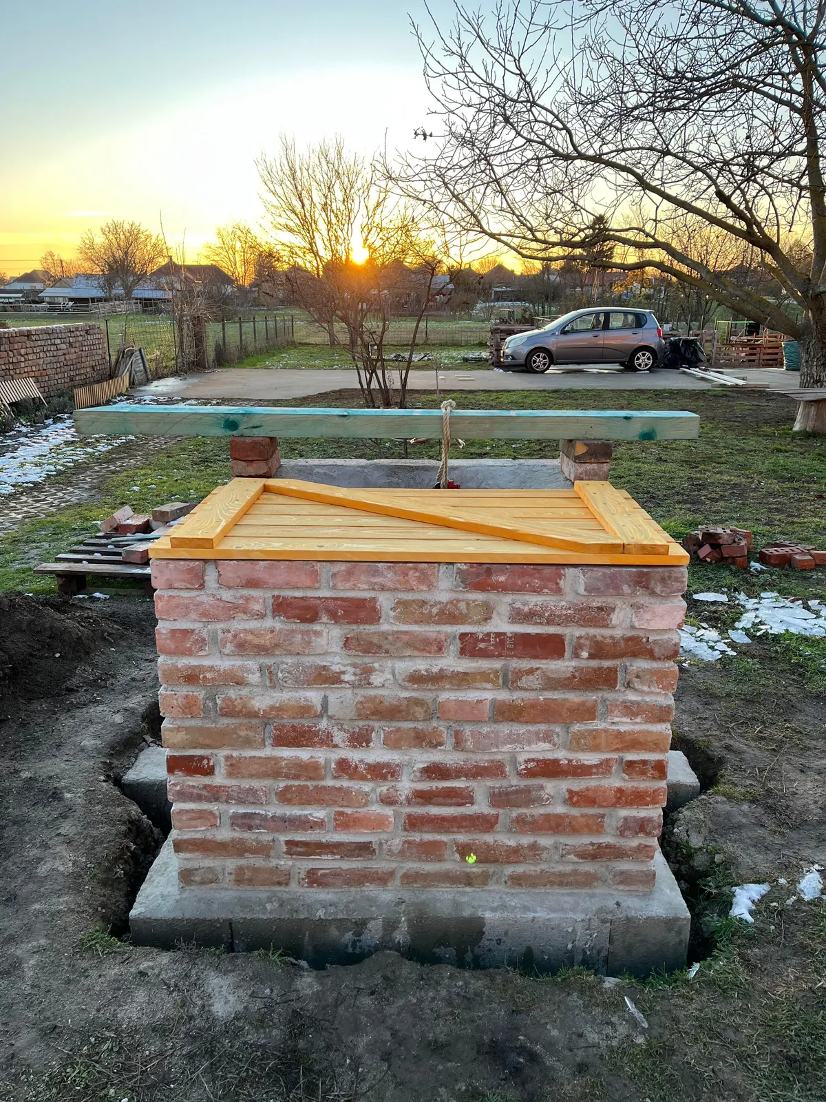 My garden well project