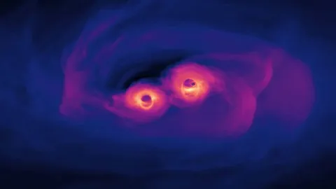 Spiraling Supermassive Black Holes