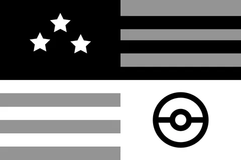 Pokemon regions flags