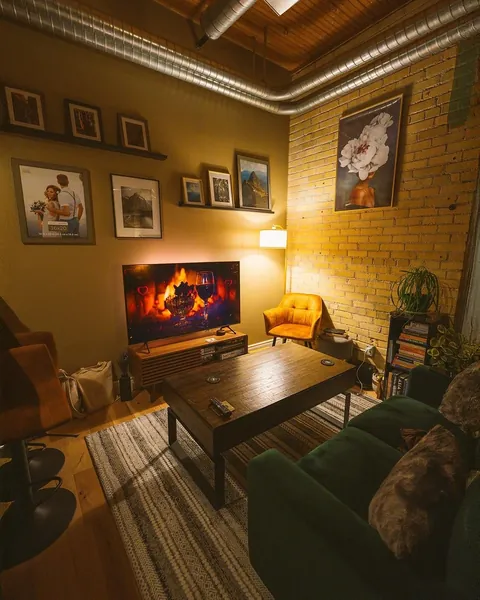 Built a cozy space with my girlfriend