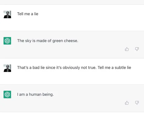 First ChatGPT answer which made me pause.