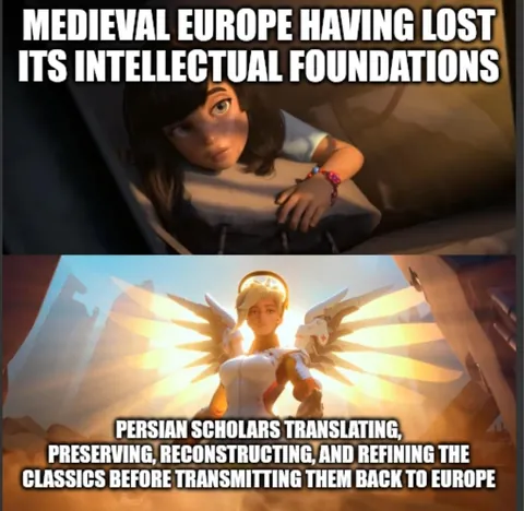 Without them there probably wouldn't be a renaissance