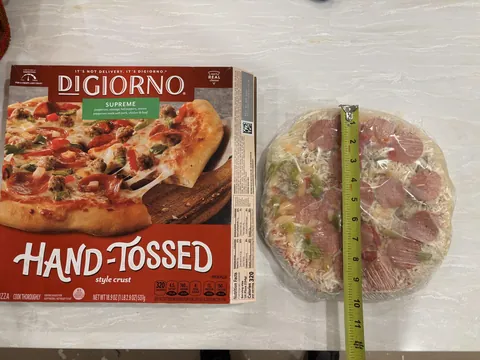 Shrinkflation getting crazy! Digiorno went from 12" to 9"