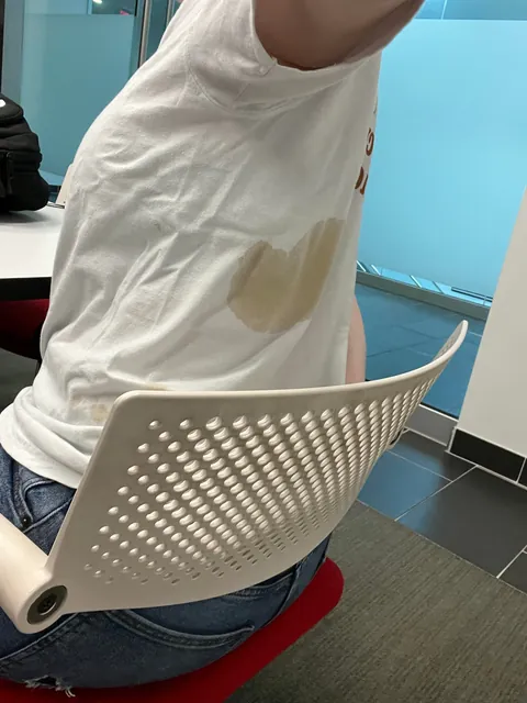 just got to school and coffee leaked in my backpack