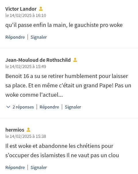 La charité chrétienne à l'oeuvre dans les commentaires du Figaro