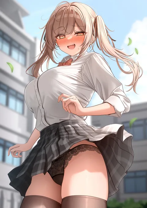 Blown by the wind [Artist's OC]